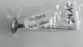 Клапан випускний 320/03616>>320/03698